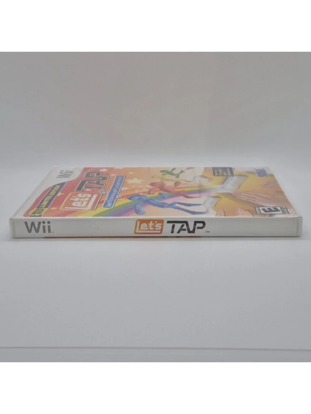 Let's Tap Wii Best Buy Limited Edition SEGA 2009 w/Manual (Missing Tapping Pad)